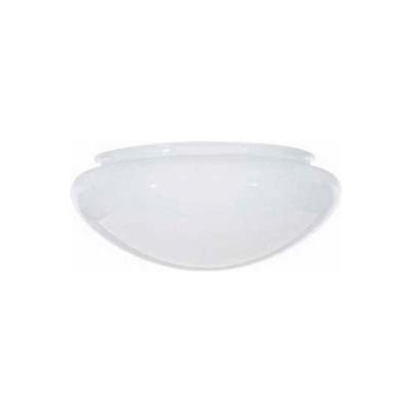 Satco Satco 50-329 Sprayed Inside White Mushroom Glass  7-1/2-in. Diameter 50/329